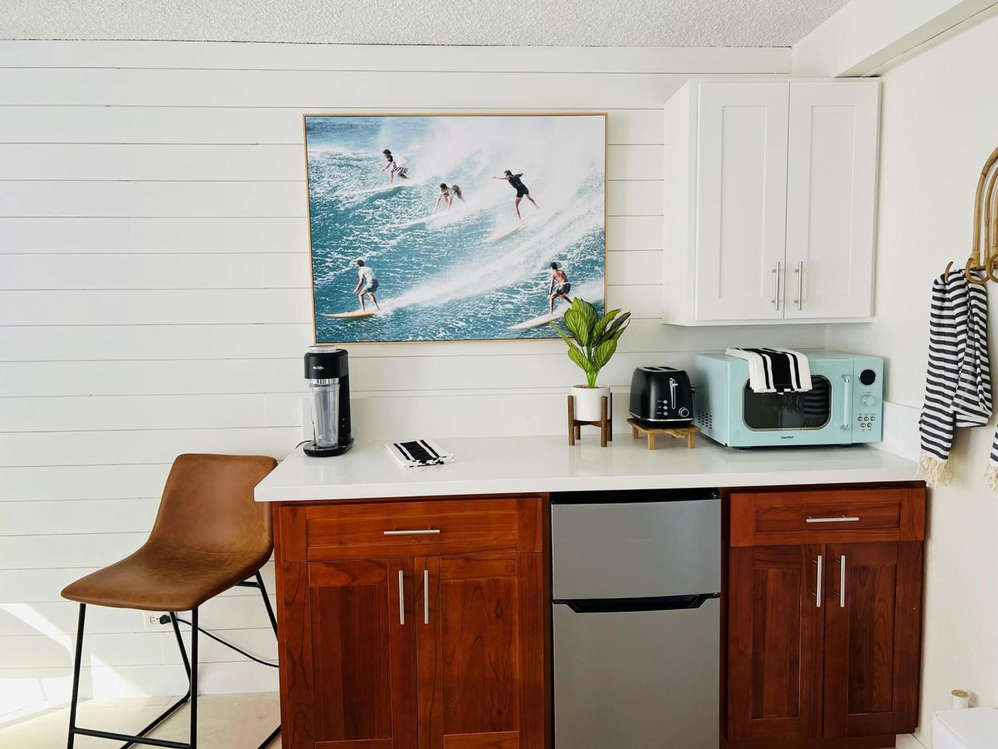 Modern Surf Chic Waikiki Studio Villa Honolulu Buitenkant foto