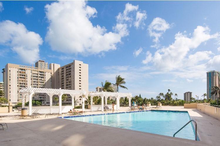 Modern Surf Chic Waikiki Studio Villa Honolulu Buitenkant foto